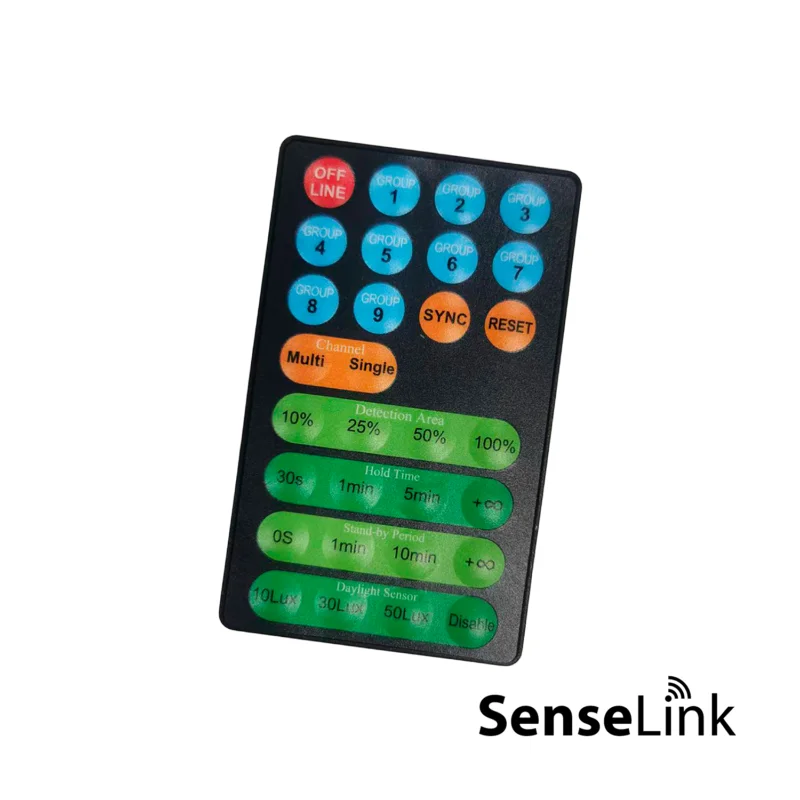 Prolumia Afstandsbediening voor SenseLink Wireless Grouping-sensoren, incl. accu - 1x CR2025, 3 V, 140-170 mAh Beperkt Aanbod