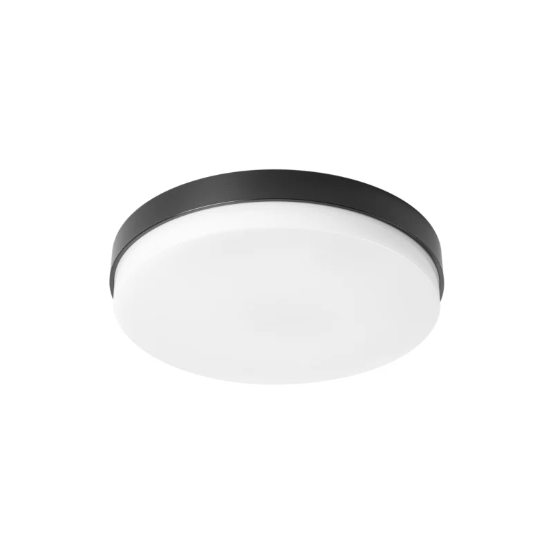 Direct Beschikbaar Prolumia Prodisc III mini, zwart, Ø267, 9W, 3000K/4000K schakelbaar