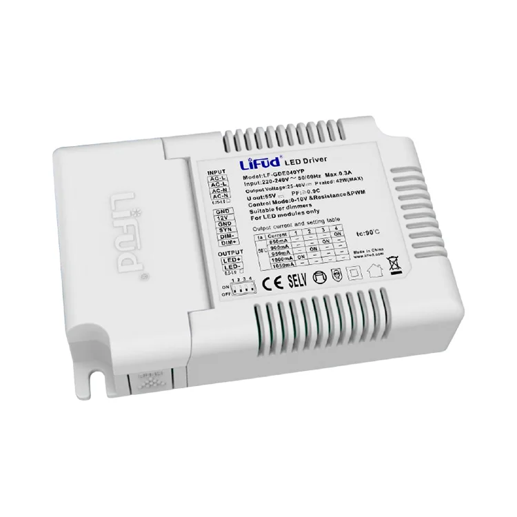 Tijdelijk Beschikbaar Prolumia LED driver CC 42W 0,85-1,05A 25-40V 0-10V TO