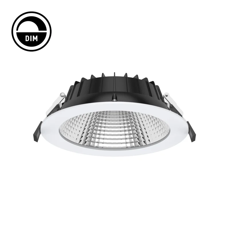 Prolumia Pro-Fusion 160 Downlight, Ø190xH61mm, inbouw-Ø 160-170mm, max.24W Superprijs