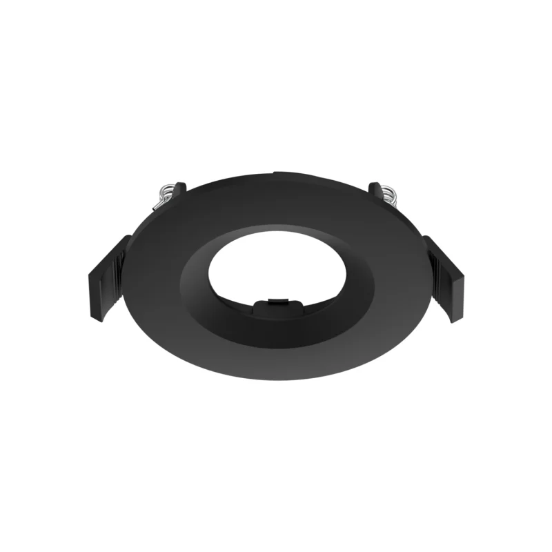 Prolumia Pro-Ambiance, inbouwring, voor Ø 50 mm module, rond, vast, zwart, sparing-Ø 68 mm, buiten-Ø 90 mm, IP65 Beperkte Voorraad