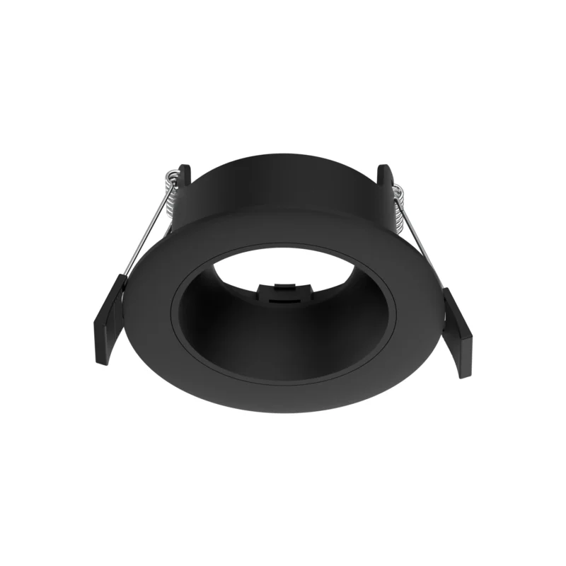 Veilige Betaling Prolumia Pro-Ambiance, inbouwring/anti-glare, voor Ø 50 mm module, rond, vast, zwart/zwart, sparing-Ø 68 mm, buiten-Ø 90 mm, IP65