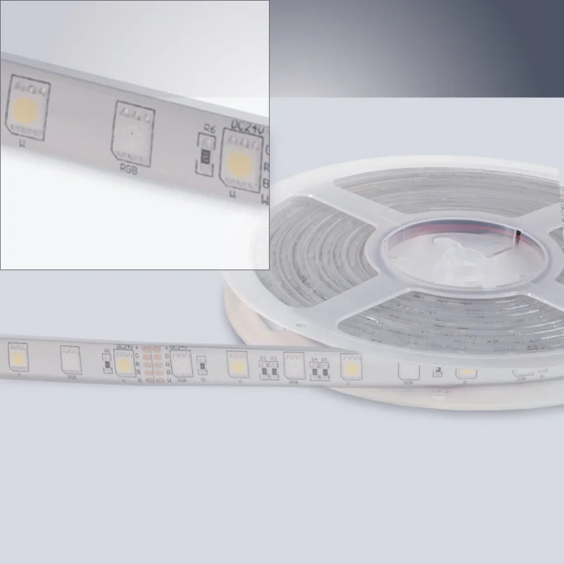 Prolumia LED strip GOLD IP68, 24Vdc, RGB-WW (3000K) Laatste Kans
