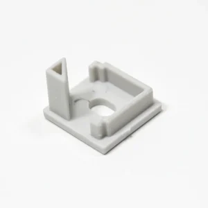 Prolumia Eindkap met draaddoorvoer, Opbouw, hoekprofiel rond 16mm Betaalbaar
