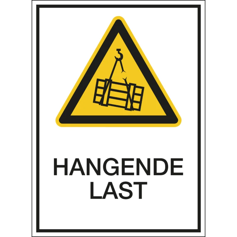 Brady - Waarschuwingspictogram - A3 Sign - Hangende last - PIC 305-N-A3-B7527 - 808383 - 86808383 Nu Kopen