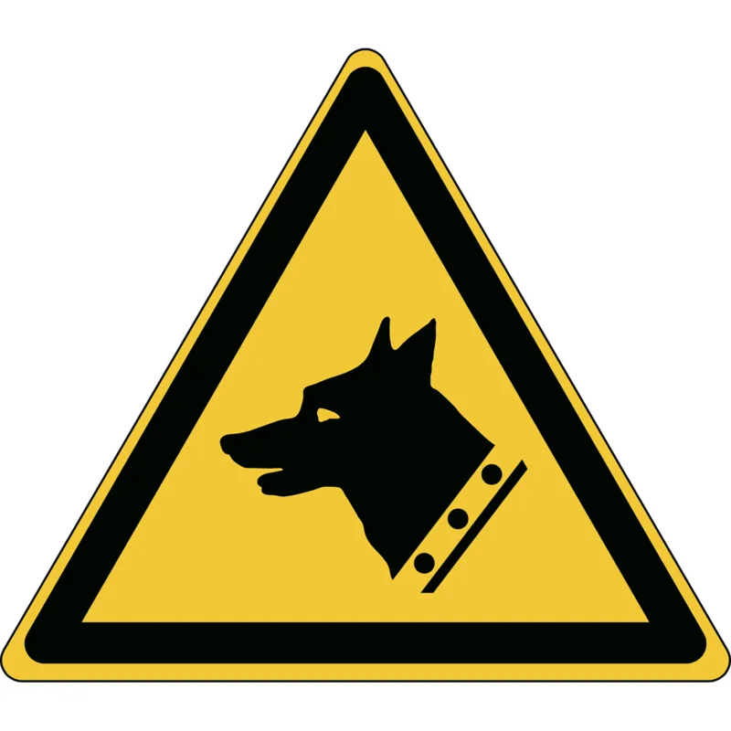 Actieprijs Brady - Waarschuwingspictogram - ISO Veiligheidspictogram - Waarschuwing Waakhond - PIC W013-Tri 315-PP-CRD/1 - 828249 - 86828249