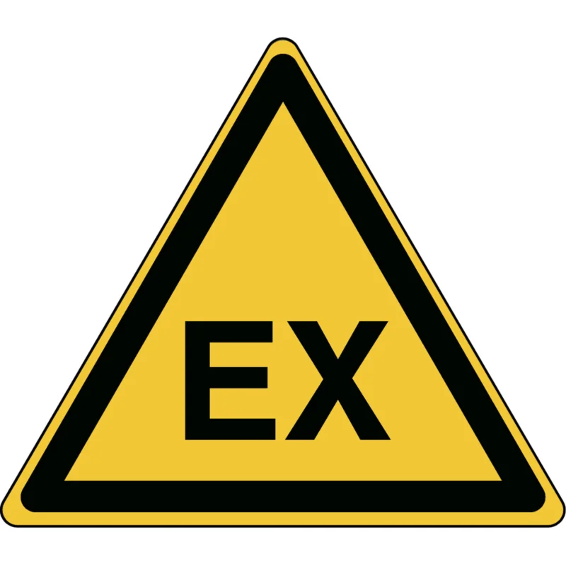 Alleen Vandaag Brady - Waarschuwingspictogram - Attention ! Atmosphère explosive - DIN 4844 - PIC 2516-COTE 200-B7541 FF - 810885 - 86810885