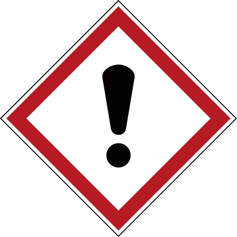Brady - Gevaarlijke stoffen pictogram - GHS Symbool - GHS07 - Schadelijk - PIC 1805-70*70-B7541-CRD - 811702 - 86811702 Gecertificeerd