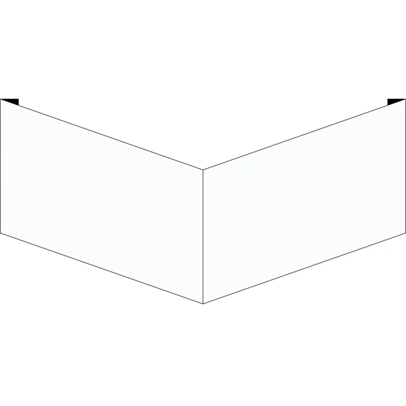 Brady - Overige pictogrammen - Blanco wigvormige borden - V BLANK-151X300-B-455 - 222586 - 86222586 Hete Deal