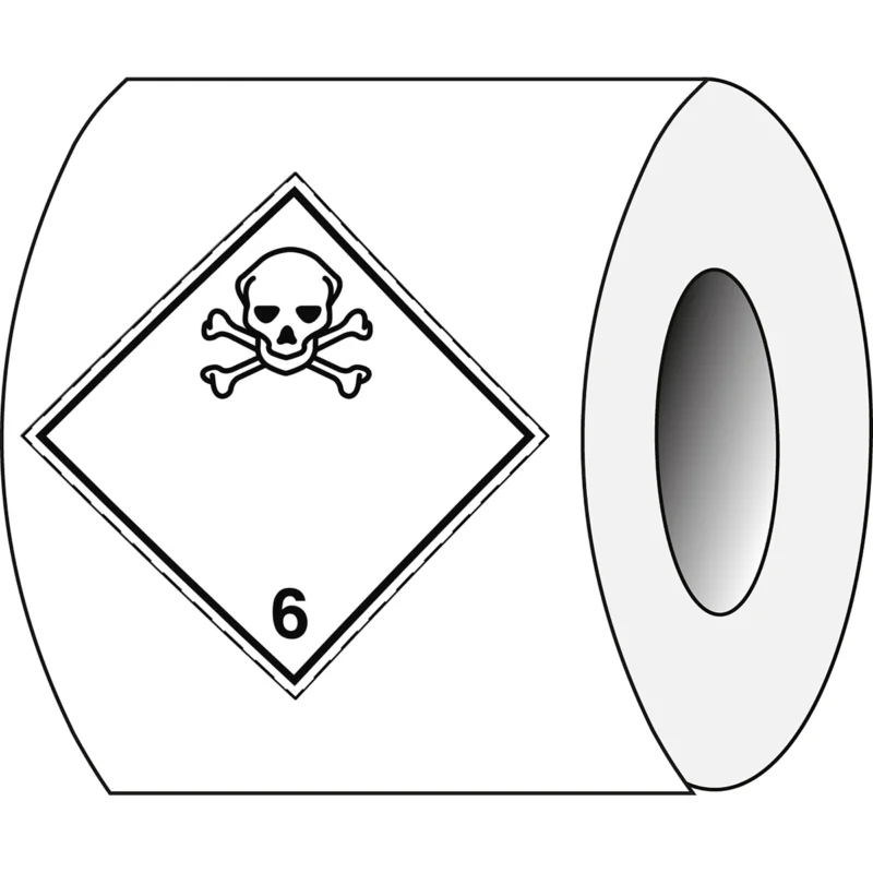 Brady - Gevaarlijke stoffen pictogram - Vervoerspictogram - Giftig - ADR 6.1RL-100*100-B7541 - 223582 - 86223582 Beste Prijs