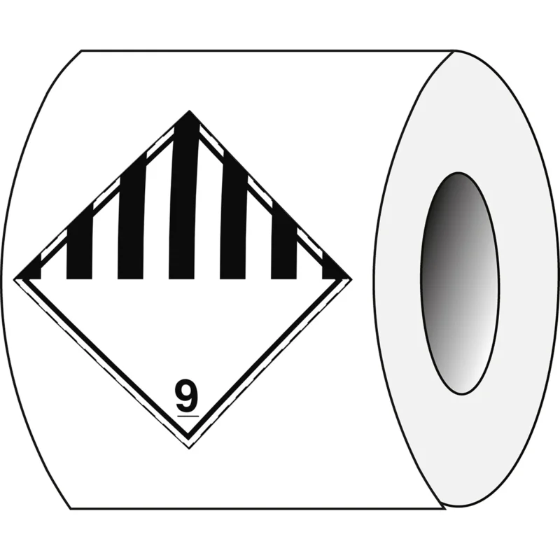 Brady - Gevaarlijke stoffen pictogram - Vervoerspictogram - Diverse gevaarlijke stoffen - ADR 9RL-100*100-B7541 - 223586 - 86223586 Koopje