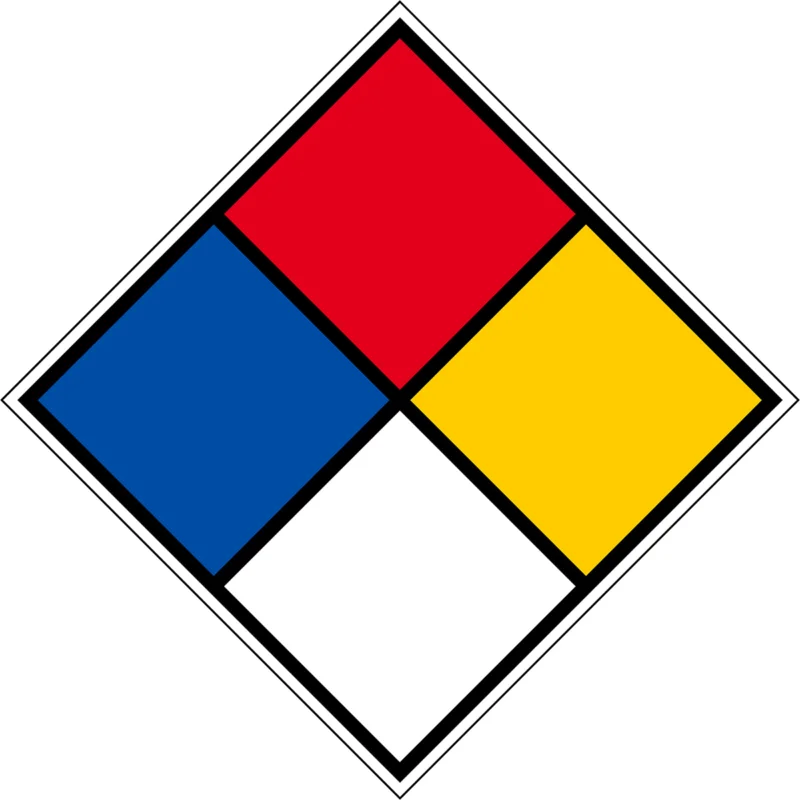 Actieprijs Brady - Gevaarlijke stoffen pictogram - Gevarendiamant – PIC 667 - PIC 667-200*200-B7541 - 223907 - 86223907