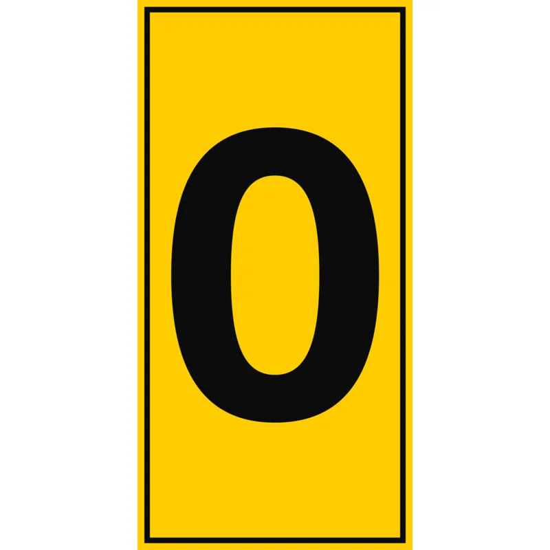 Brady - Overige pictogrammen - ToughWash - Cijfer - I/Y000/TWM-100X200-1 - 237731 - 86237731 Rechtstreeks Van De Fabrikant