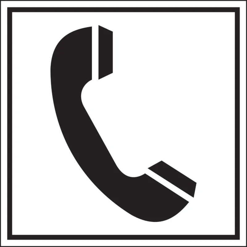 Brady - Overige pictogrammen - Informatietekens - Telefoon - PIC 458-200X200-B7541 - 250558 - 86250558 Alleen Vandaag
