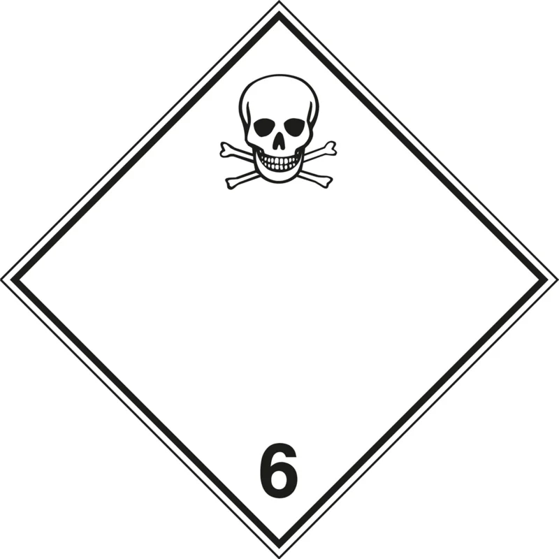 Beste Prijs Brady - Gevaarlijke stoffen pictogram - Vervoerspictogram - Giftig - ADR 6.1-297*297-B0859 - 258967 - 86258967