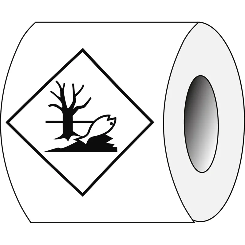 Brady - Gevaarlijke stoffen pictogram - Vervoerspictogram - ADR 9 - Gevaarlijke stof voor het milieu - ADR EHS-100*100-B7541-RL - 813604 - 86813604 Bestel Nu