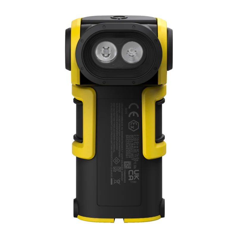 Ledlenser - Zaklamp - EXC6R met Oplader - 502406 - Oplaadbaar - 300lm - IP68 - Focus - Explosieveilig Finale Uitverkoop