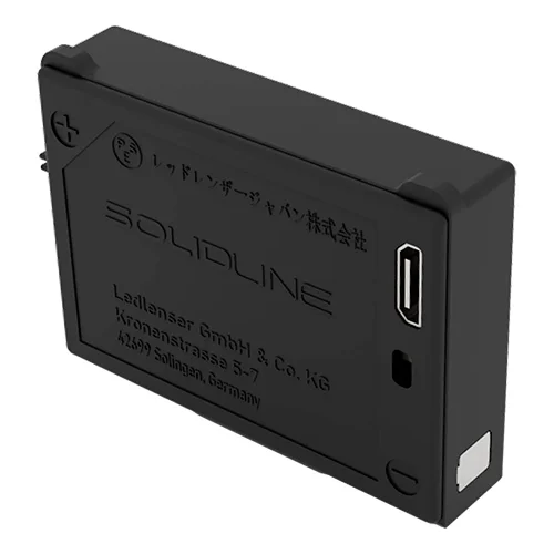 Ledlenser - Accessoires - Li-ion Oplaadbare Batterij 850 mAh - 502413 - 3,7V/850mAh voor SH2/SH3/SH5 Seizoensaanbieding