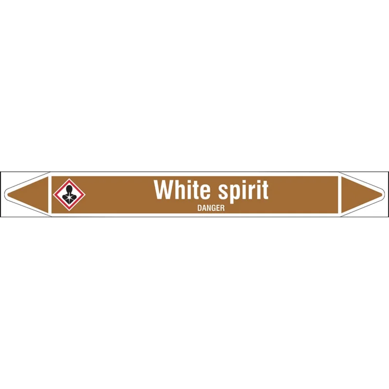 Dagaanbieding Leidingmarkering rol - WHITESPIRIT250X26RL-T1-LL-P18