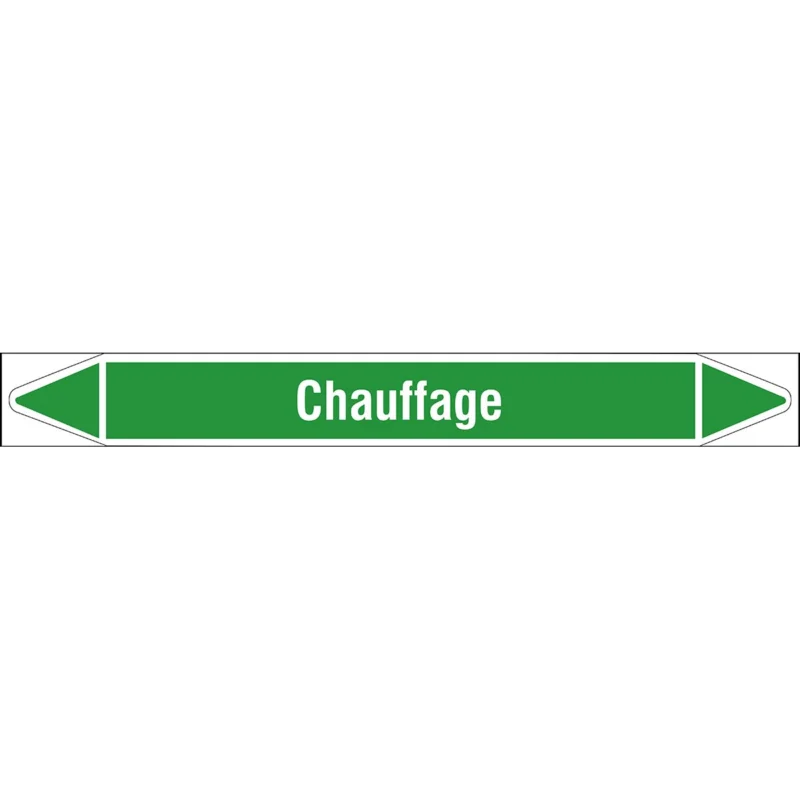 Beperkte Voorraad Leidingmarkering rol - CHAUFFAGE355X37RL-T1-LL-P16