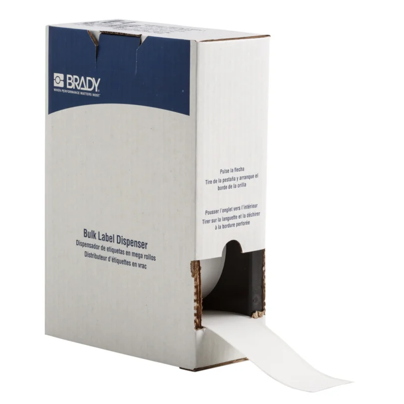 Brady - Algemene identificatie - ToughWash™-labels bestand tegen agressieve reinigingsprocessen voor M710 en BMP71 - BM7C-2000-855-WT - 173473 - 87173473 Exclusieve Aanbieding