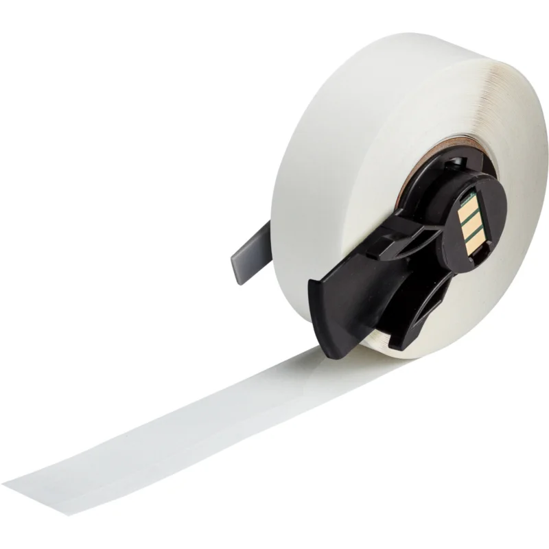 Brady - Algemene identificatie - Multifunctionele transparante polyesterlabels met agressieve kleefstof voor M610, M611, BMP61, M710 (met labelrolgeleider) en BMP71 (met labelrolgeleider) - M6C-500-432 - 173910 - 87173910 Dagaanbieding