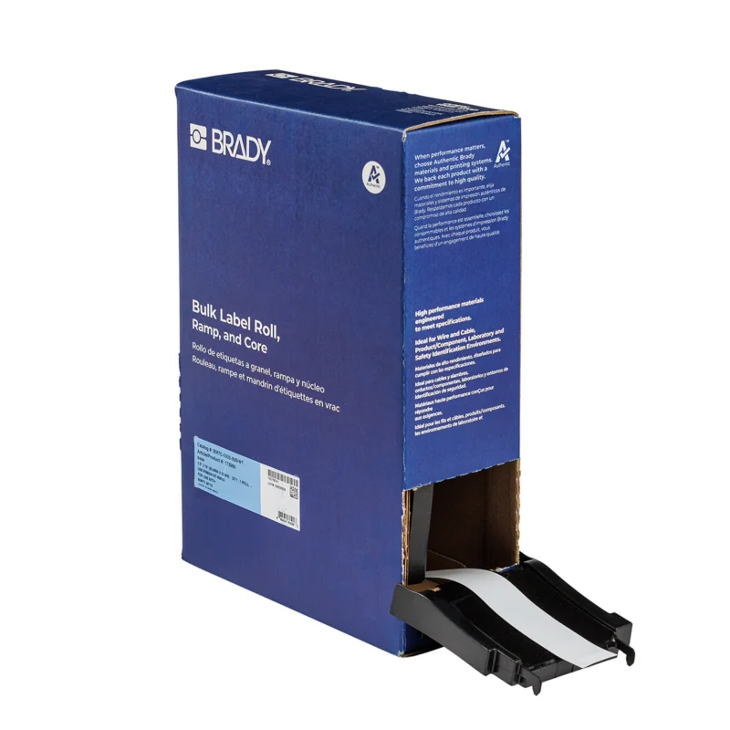 Brady - Algemene identificatie - Magnetische polyesterlabels voor M710-printer - BM7C-1000-509-WT - 173985 - 87173985 Exclusieve Aanbieding