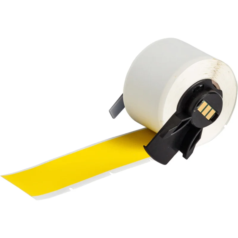Bestseller Brady - Algemene identificatie - Zelfdovende Tedlar-wikkellabels voor M610, M611, BMP61, M710 (met labelrolgeleider) en BMP71 (met labelrolgeleider) - M6-41-437-YL-CM - 174380 - 87174380