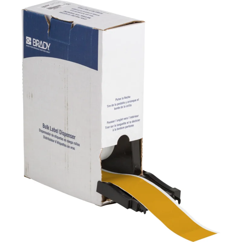 Brady - Algemene identificatie - Retro-reflecterende labels voor alle weersomstandigheden voor M710 en BMP71 - BMC-2000-584-YL - 174515 - 87174515 Beperkte Voorraad