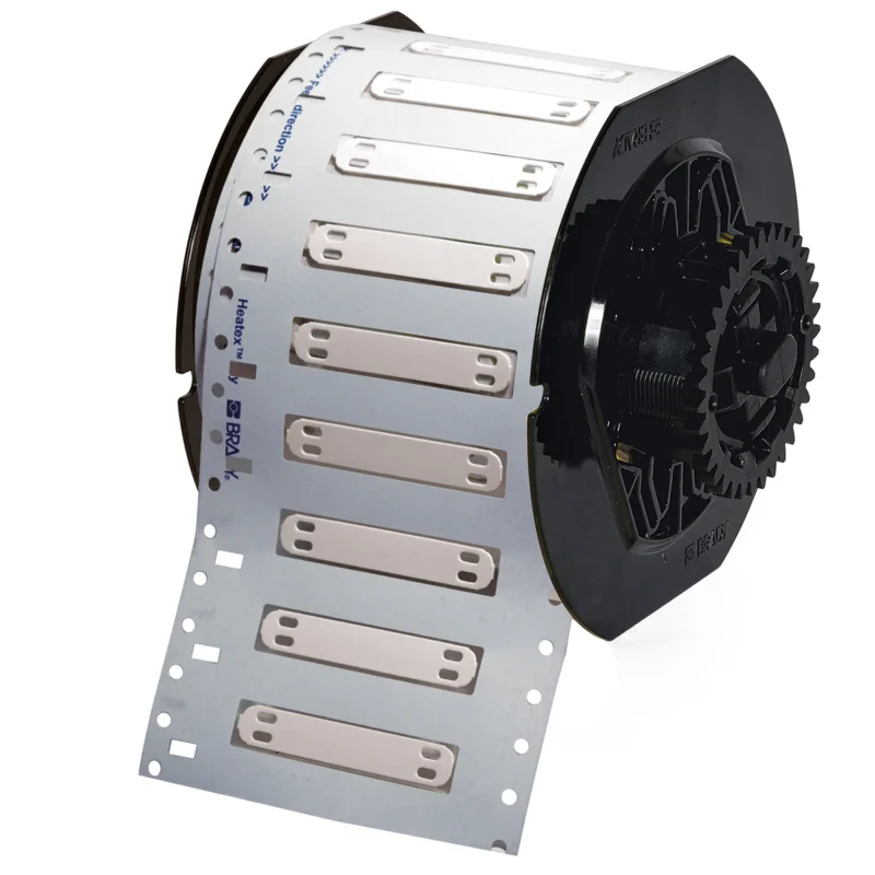 Brady - Algemene draad- en kabelcodering - Heatex-kabelmerkers voor BBP33/i3300-printers - B33-6010-7643-WT - 195554 - 86195554 Must-Have