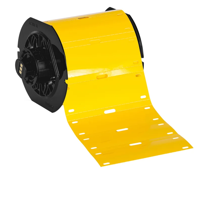 Direct Beschikbaar Brady - Algemene draad- en kabelcodering - Polyester kabeltag voor BBP33/i3300-printers - B33-75x25-7598-YL - 197561 - 86197561