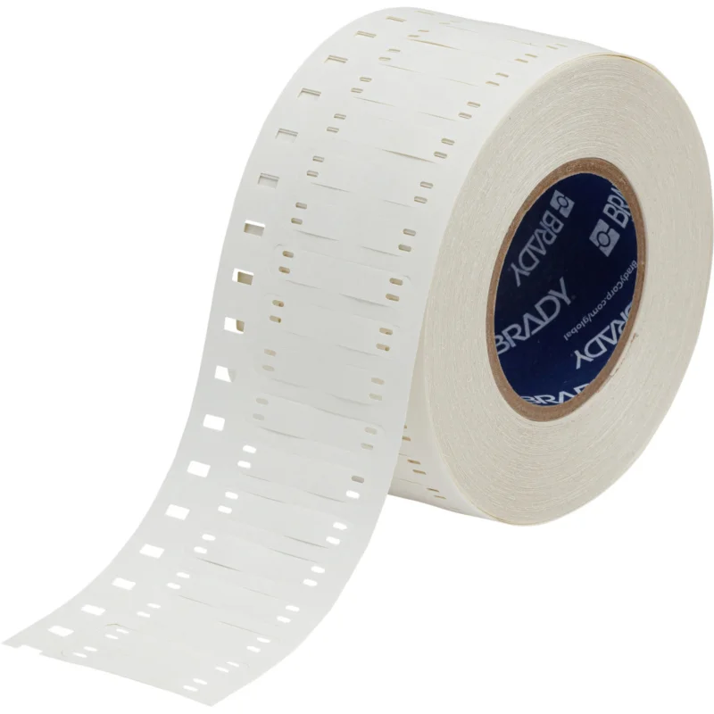 Brady - Algemene identificatie - BradyTag thermische en Dot Matrix beprintbare tags - HSNX-400-2-WT - 106285 - 87106285 Hete Deal