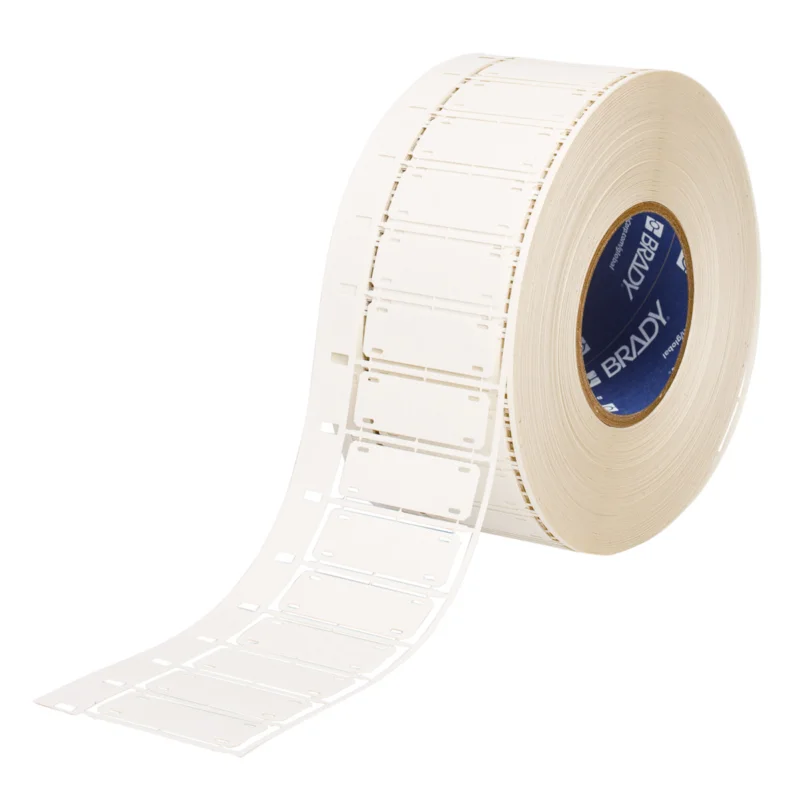 Brady - Algemene identificatie - BradyTag thermische en Dot Matrix beprintbare tags - HSNX-800-2-WT - 106287 - 87106287 Beste Prijs