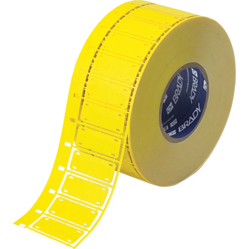 Brady - Algemene identificatie - BradyTag thermische en Dot Matrix beprintbare tags - HSNX-800-2-YL - 106288 - 87106288 Beste Prijs