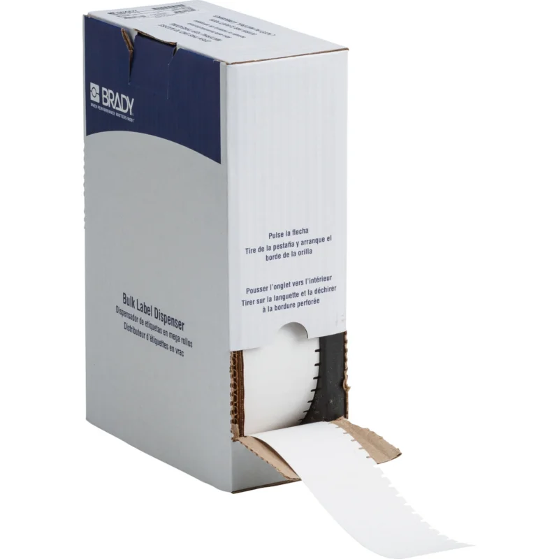 Brady - Algemene identificatie - Polypropyleen inserts/tags met hoge scheurvastheid voor M610, M611, BMP61, M710 en BMP71 - BM-40-412 - 173456 - 87173456 Shop Nu