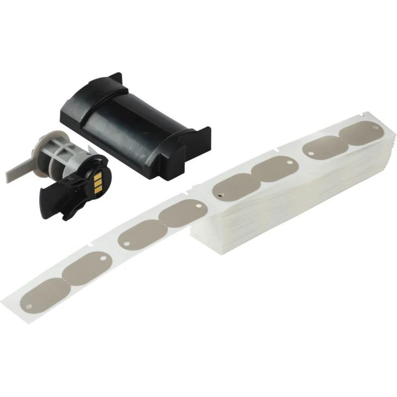 Brady - Algemene identificatie - Brandvertragende ovale tags voor M610, M611 en BMP61 - M6-144-145FR-GY - 173483 - 87173483 Snelle Levering