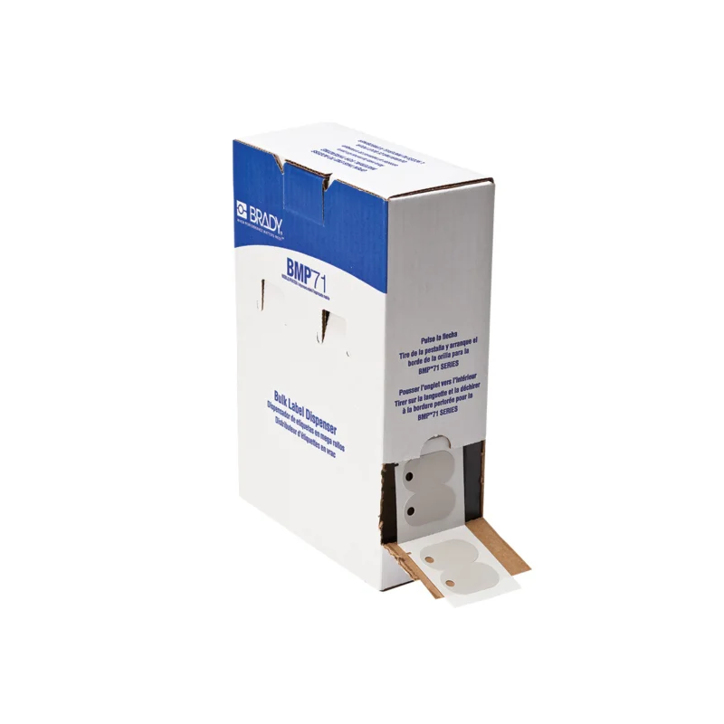 Brady - Algemene identificatie - Ovale tags voor M710 en BMP71 - BM7-110-145-GY - 174414 - 87174414 Exclusieve Aanbieding