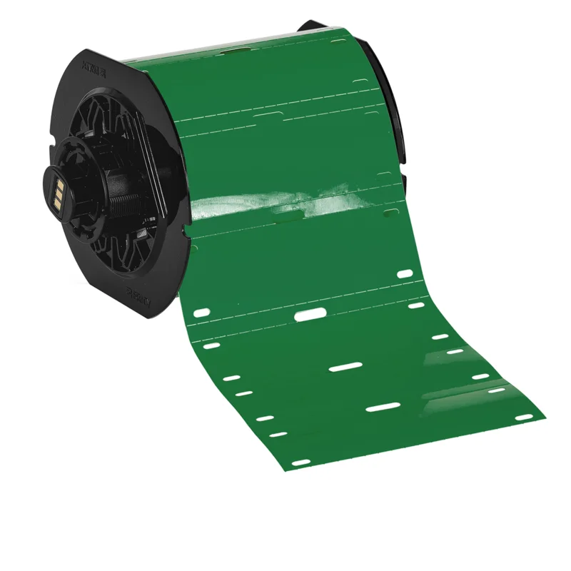 Actieprijs Brady - Algemene draad- en kabelcodering - Polyester kabeltag voor BBP33/i3300-printers - B33-75x25-7598-GN - 197562 - 87197562