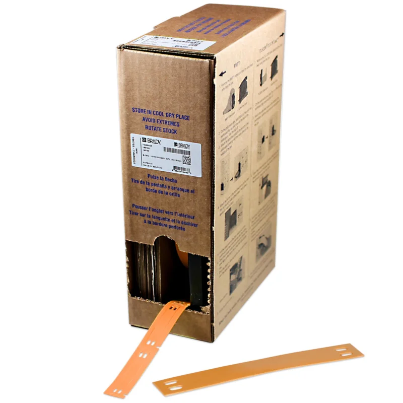 Dagaanbieding Brady - Algemene identificatie - Bulkrol zonder drager met B-7643-kabeltags voor M710 - BM7-10x75-7643-OR - 311969 - 87311969
