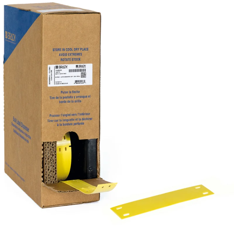 Bestseller Brady - Algemene identificatie - Bulkrol zonder drager met B-7643-kabeltags voor M710 - BM7-10x75-7643-YL - 311972 - 87311972