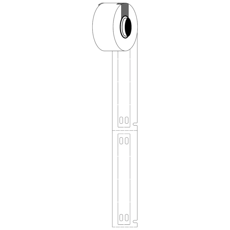 Brady - Algemene identificatie - Polyester kabeltag zonder drager voor M611 en M610 - M6-10x75-7598-WT - 312054 - 87312054 Laatste Versie