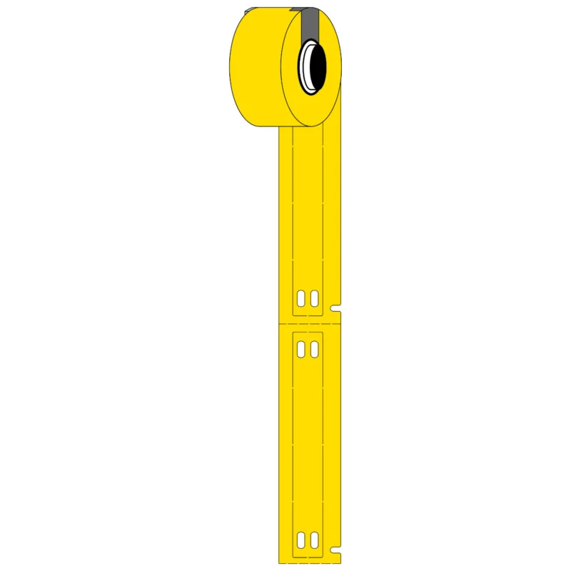 Bestseller Brady - Algemene identificatie - Polyester kabeltag zonder drager voor M611 en M610 - M6-10x75-7598-YL - 312055 - 87312055