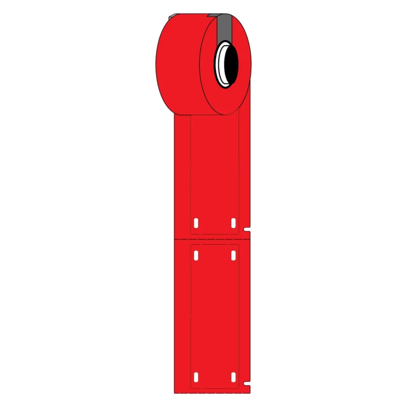 Brady - Algemene identificatie - Polyester kabeltag zonder drager voor M611 en M610 - M6-25x75-B7598-RD - 312080 - 87312080 Beperkte Voorraad