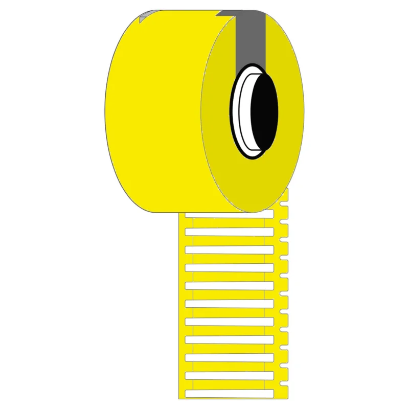 Brady - Algemene identificatie - Verharde DuraSleeve-inserts voor M611, M610 en M710 - M6-30x4.4-7696-YL - 312099 - 87312099 Lage Kosten