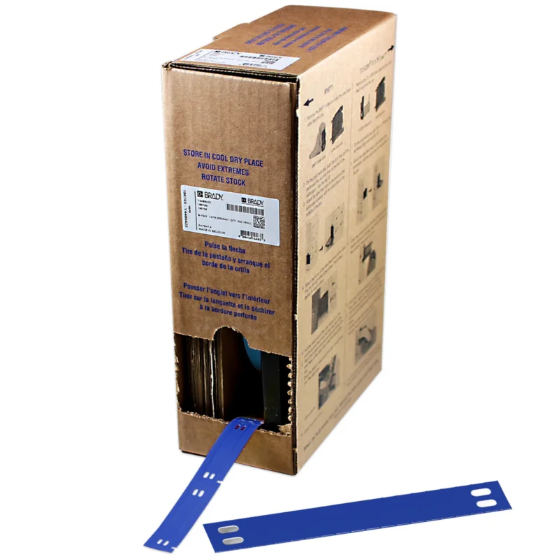 Brady - Algemene identificatie - Bulkrol zonder drager met polyester kabeltags voor M611, M610, BMP61, M710 en BMP71. - BM-10X75-7598-BL - 312150 - 87312150 Betaalbaar
