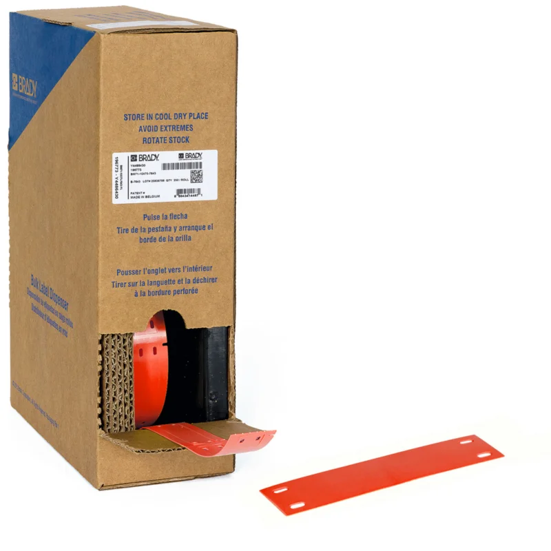 Bestel Nu Brady - Algemene identificatie - Bulkrol (zonder drager) met B-7643-kabeltags voor M611, M610 en M710 - BM-15x75-7643-RD - 312174 - 87312174