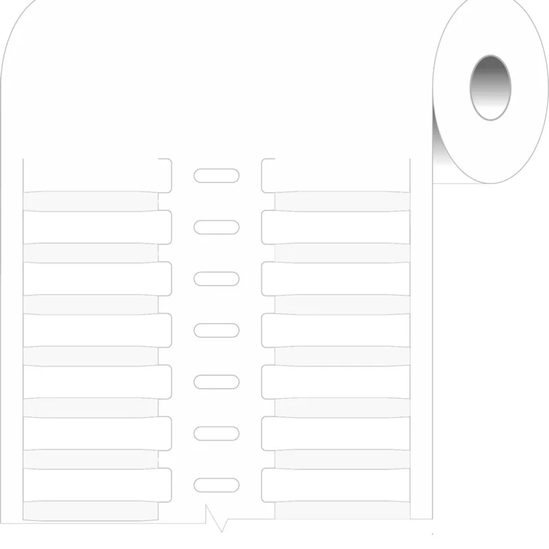 Brady - Algemene draad- en kabelcodering - Thermische transfert DuraSleeve inserts - BPTRDS-30x4,4-7696 - 622074 - 87622074 Superprijs