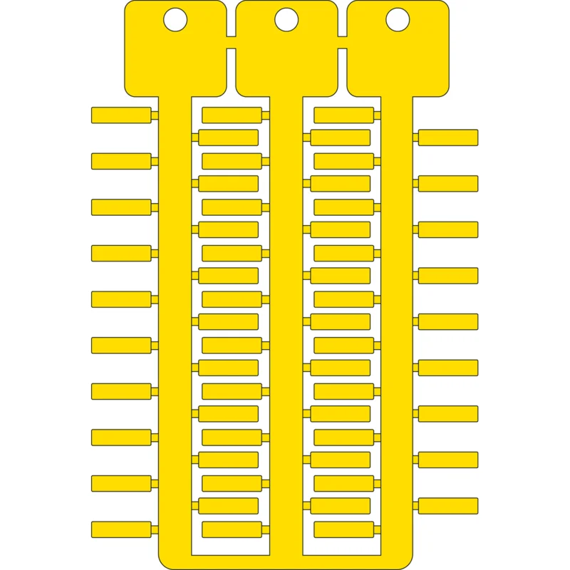 Dagaanbieding Printerlabels - TAG 4X15 4 STICKS YELLOW