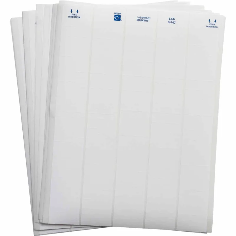 Finale Uitverkoop Brady - Labels voor PCB‘s en componenten - LaserTab Labels - LAT-9-747-10 - 029724 - 87029724