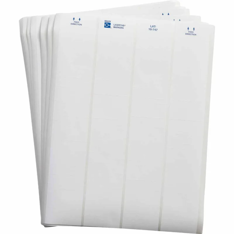 Brady - Labels voor PCB‘s en componenten - LaserTab Labels - LAT-10-747-10 - 029727 - 87029727 Tijdelijk Beschikbaar